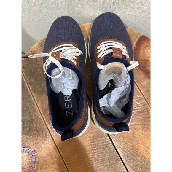 Cole Haan Generation ZERØGRAND Stitchlite sneakers blue size 8 new - Picture 5 of 9